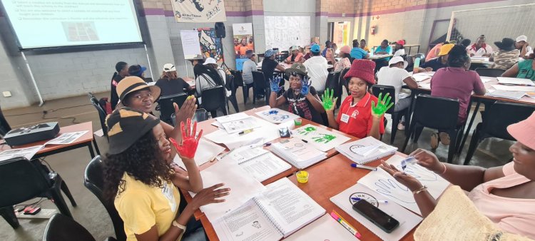 ATB and Think Equal Training Marry Two Curriculums at Afrika Tikkun Arekopaneng Community Centre in time for International Day of Education